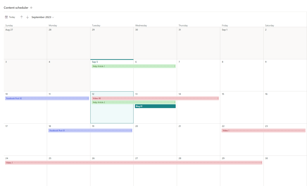 How to add more columns to a Calendar View in SharePoint for Conditional formatting